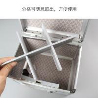 金隆兴 B8049 银行专用印章箱 6格 220*165*150mm(单位：个) 配安全锁 银色