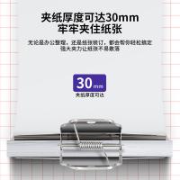 得力（deli） 9532 山形铁票夹 102mm 3只/包（单位：包） 银色