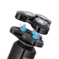 现代（HYUNDAI） YS809 全金属三头数显电动剃须刀 330g （单位：个） 灰色