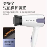 现代（HYUNDAI） YH1900 电吹风 可折叠便携1200W 白色（单位：个）