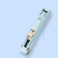 得力（deli） 8591F 推夹器(1推夹器+8补充夹) 16mm  （单位：套） 蓝色