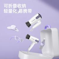 现代（HYUNDAI） YH1900 可折叠便携吹风机 18*22.5*7cm(单位：个) 白色