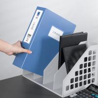 得力（deli） 5604 塑料文件盒 A4 75mm(单位：个) 新老包装随机发货 蓝色