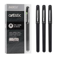 宝克（BAOKE） PC2208 签字笔 0.5mm 12支 （单位:盒） 黑色