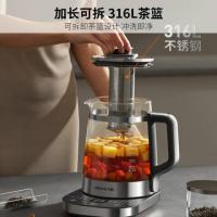 九阳（Joyoung） 18WY2R 养生壶  触控式类型 不锈钢发热盘 陶瓷壶体 硅胶圈密封 不锈钢滤网形态 可拆上盖 1.8L (单位:台) 黑色