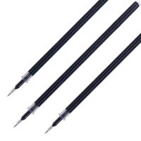 得力（deli） S207 拔帽中性笔替芯 0.5mm 20支/盒(单位：盒) 黑色