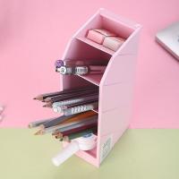 晨光（M&G） ABT98476 斜插式笔筒 202*61*91mm  (单位：个 )粉色