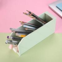 晨光（M&G） ABT98476 斜插式笔筒 202*61*91mm  (单位：个 )绿色