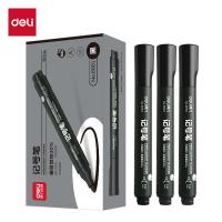 得力（deli）6881 记号笔 1.5MM 10支/盒（单位：支）黑
