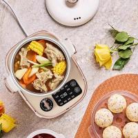 艾贝丽 ABL-TZ1812 多功能养生壶套装（养生壶+电煮锅） 1.8L+1.2L 800W（单位：套）