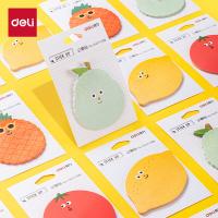 得力（deli） 25601 水果主题记事贴 30张/袋 24袋/盒(单位：盒)