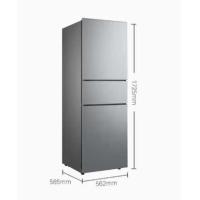 美的（Midea） BCD-239WTPM 电冰箱 冷藏室：116L 冷冻室：90L 软冷冻室：33L（单位：台）钛钢灰-星烁