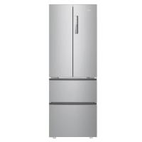 海尔（Haier） BCD-335WLHFD9DS9 冰箱 一级能效 变频 LED显示 335升 除菌 电脑控温 超薄法式 四开门 （单位：台） 银灰色