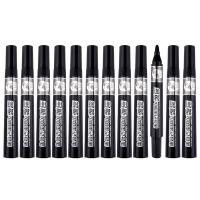 宝克（BAOKE） MP296 加墨粗头记号笔 2.0mm 12支/盒(单位：盒) 黑色