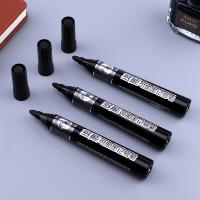 宝克（BAOKE） MP296 加墨粗头记号笔 2.0mm 12支/盒(单位：盒) 黑色