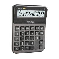卡西欧（CASIO） GY-120-BK 大型语音计算器 12位(单位：个) 长202.5mm*宽155mm*高45.8mm 黑色