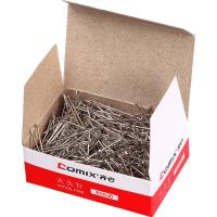 齐心（COMIX） B3536 强力大头针 26MM 镍色 50g/盒*10盒   (单位:包)