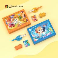 毕加索（pimio） PS-5525 萌宠系列EF尖钢笔礼盒 136mm(单位：套) 颜色随机