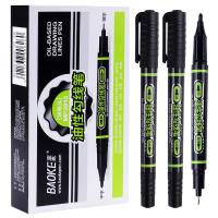 宝克（BAOKE） MP2915 记号笔 12支/盒 （单位:盒） 黑色