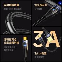 毕亚兹（BIAZE） K113 36W快充数据线 1.5m(单位：根) Type-C to Type-C 黑色