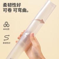 得力（deli） 8308A A4按扣标签文件袋 235*330mm 10只/包(单位：包) 透明