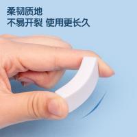 得力（deli） 7536 橡皮擦 42*17*10mm 白色 (单位:盒)