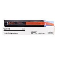 佳能（Canon） NPG-59 BK 复印机墨粉 打印量10200页 iR2204AD、iR2204TN、iR2204N (单位：支 )黑色