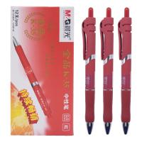 晨光（M&G） AGPK3507C 按动子弹头签字笔 0.5mm 12支/盒(单位：盒) 红色