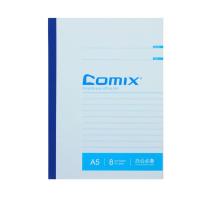 齐心（COMIX） 无线装订本C4502  A5 30张/本 10本/套 ( 单位 :套) 颜色随机