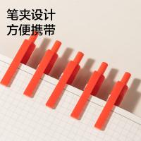纽赛（NUSIGN） NS564-1 速干按动中性笔 ST笔头 0.5mm 12支/盒(单位：盒) 红色
