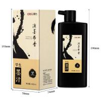 得力（deli） 74293 墨水墨汁 500ML/瓶 黑色 (单位:瓶)