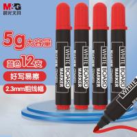 晨光（M&G） MG2160  白板笔 12支/盒  （单位:盒） 红色