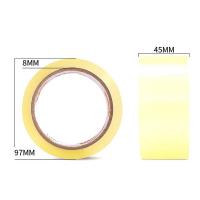 得力（deli） JD150 封箱胶带 45mm*60y*45um 6卷/筒  (单位: 筒)透明黄