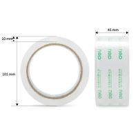 得力（deli） 30173 透明封箱胶带 45mm*60y 6卷/筒(单位：筒)