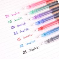 白雪（snowhite） T16 直液笔 0.5mm 12支/盒(单位：盒) 蓝色