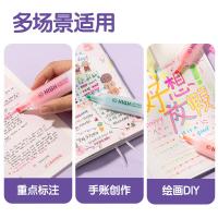 得力（deli） S625蓝色 彩色荧光笔 10支/盒 （单位:盒） 蓝色