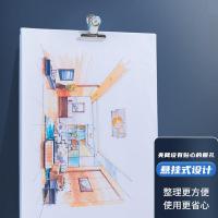 晨光（M&G） ABS92642 金属夹 圆形中号 38mm  6个/包 （单位:包） 银色