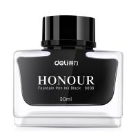 得力（deli） S636钢笔墨水30ml（单位：盒）黑色
