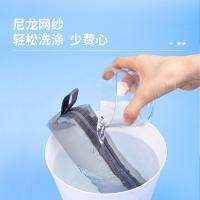 得力（deli） 66747 笔袋 215*55*55mm 灰色 (单位:只)