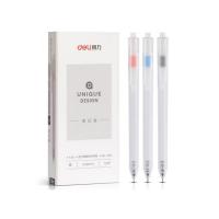 得力（deli） A115 按动中性笔 0.38mm  (单位：支 )黑色