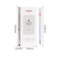 得力（deli） A115 按动中性笔 0.38mm  (单位：支 )黑色