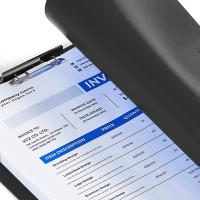 齐心（COMIX） A605 轻便夹 A4 双强力夹 235*315*21mm （单位：个） 黑色 新老包装随机发货