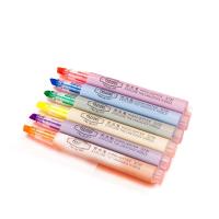 得力（deli） S624 荧光笔 6支/盒 （单位:盒） 彩色6色