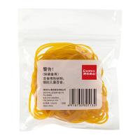 齐心（COMIX） B3516 橡皮筋 30g （单位：袋） 黄色