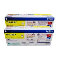兄弟（brother） TN-285Y 碳粉 2200页（单位：支）（适用机型：适用MFC-9140CDN/MFC-9340CDW/DCP-9020CDN/HL-3170CDW/HL-3150CDN）黄色