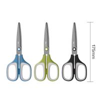 得力（deli） 6055 特氟龙剪刀（单位：把）蓝色