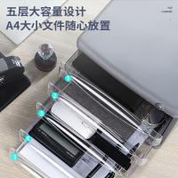 得力（deli） 9795 带锁文件柜 5层(单位：组) 灰色