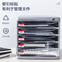 得力（deli） 9795 带锁文件柜 5层(单位：组) 灰色