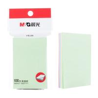 晨光（M&G） YS-09 优事贴多彩自粘便条纸 76*51mm  （单位：本） 黄色、绿色、蓝色、粉红