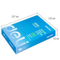 得力（deli） 7401 莱茵河复印纸 A4 70g 500张/包 5包/箱 (单位:箱)